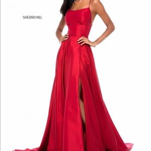 Sherri Hill 51631 Red Dress
